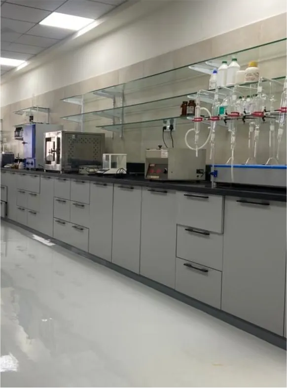 Research and development and quality control laboratory